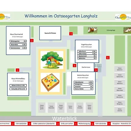 Ostseegarten Langholz - Ostwind Bis 4 Pers Apartamento *