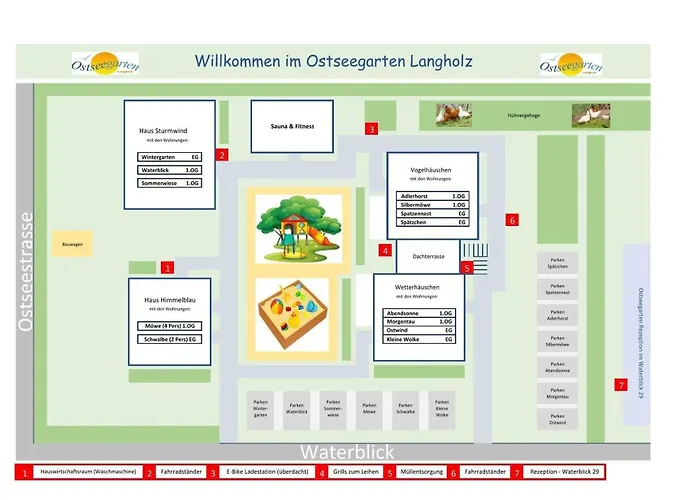 Ostseegarten Langholz - Ostwind Bis 4 Pers Apartamento *